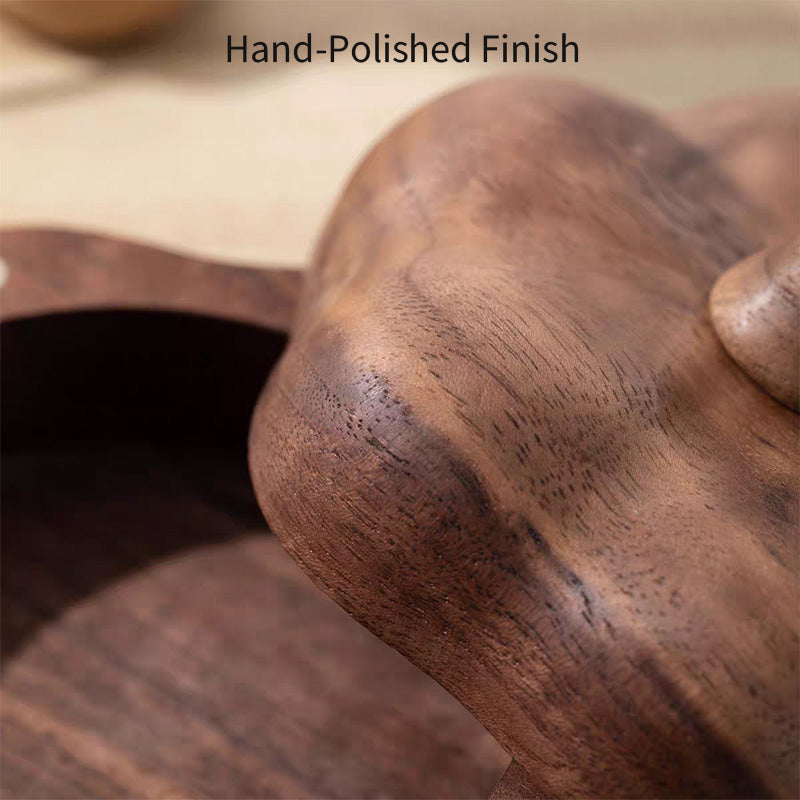Walnut Pumpkin Jewelry Box