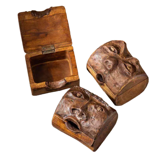 Handcrafted Solid Monkeywood Jewelry Box